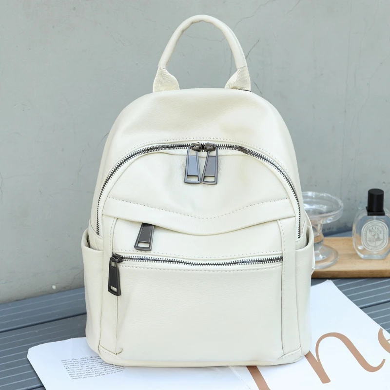 

Женский рюкзак из натуральной кожи, школьные сумки для девочек, повседневные рюкзаки для женщин, дорожный рюкзак, новый рюкзак