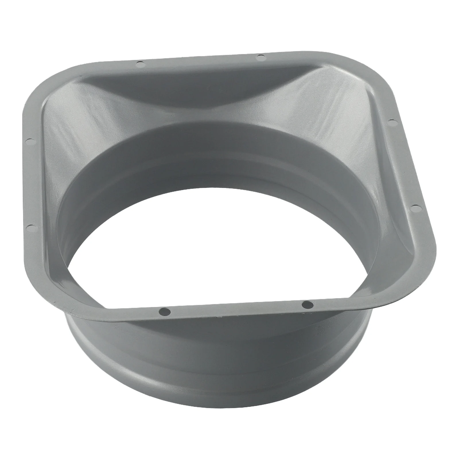 Metal Flange Air Vent Hose Connector 410inch with Galvanized Sheet and Screw Mounting Holes for Exhaust Duct Pipe