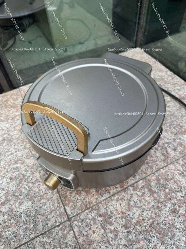 80mm Deep Electric Griddle Multifunctional Double Sided Heating Removable Plates Large Capacity Pancake Maker Breakfast Machine
