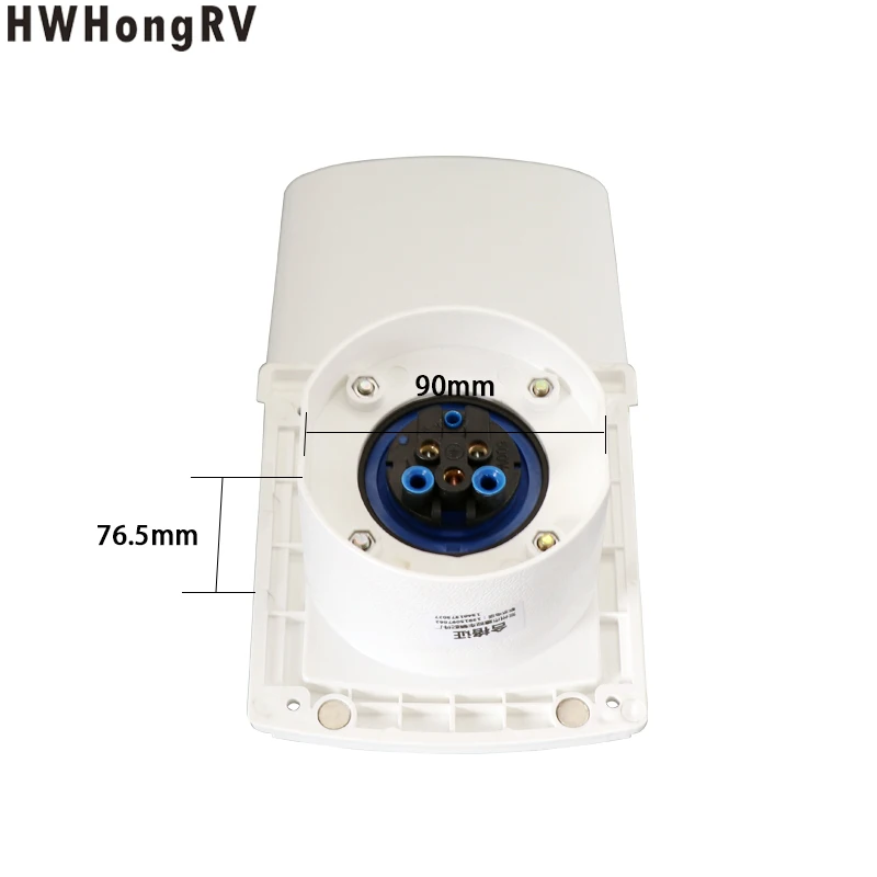 عالية الجودة بالجملة RV العربة 110-220 فولت 12A الخارجية فلوش ربط مقاوم للماء التوصيل المقبس RV تخييم تيار مستمر محول #5