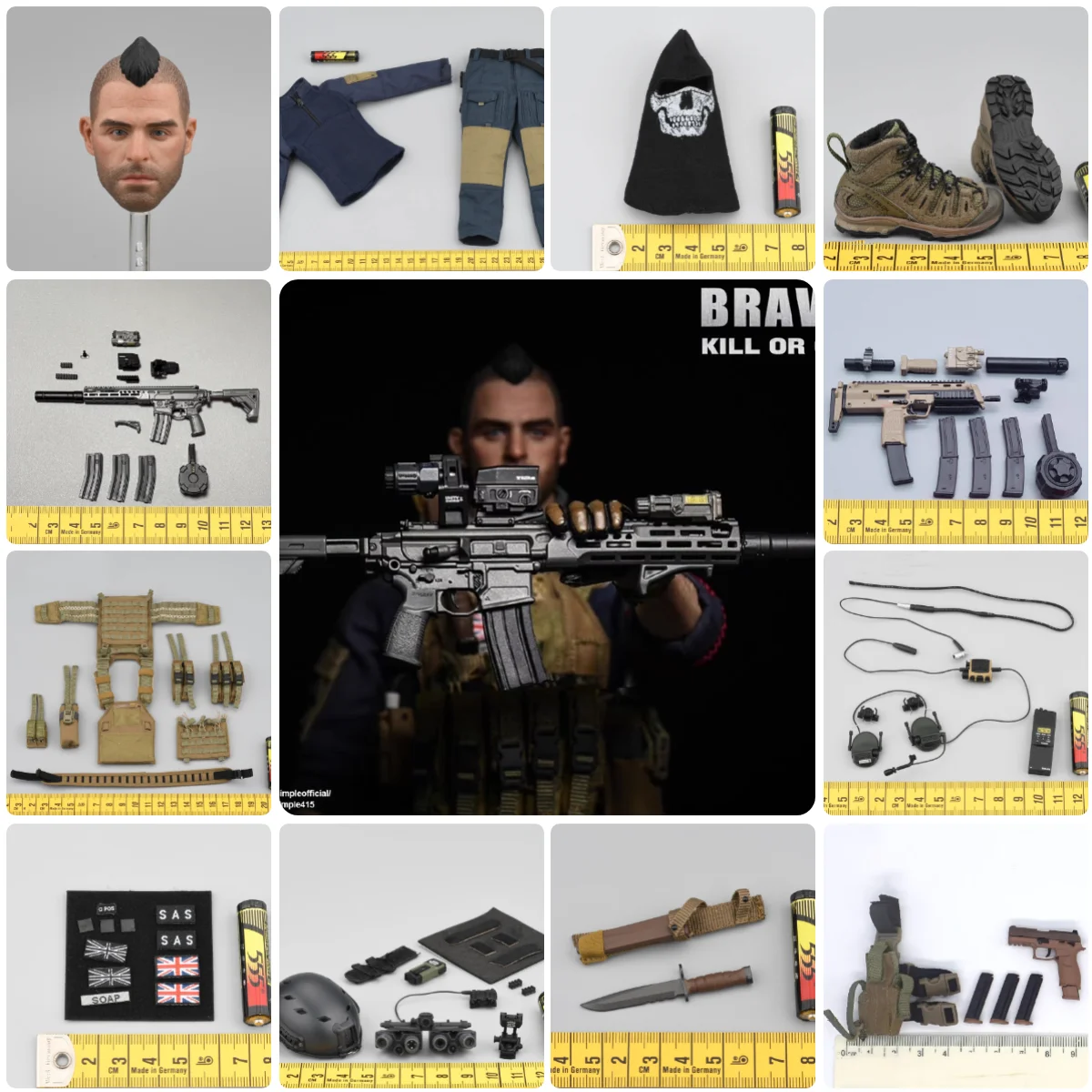 Best Sell Scale 1/6 Easy&Simple Soldier Soap Call Man the Duty Guy MCX Dress Uniform Hang Chest Vest Accessories For 12