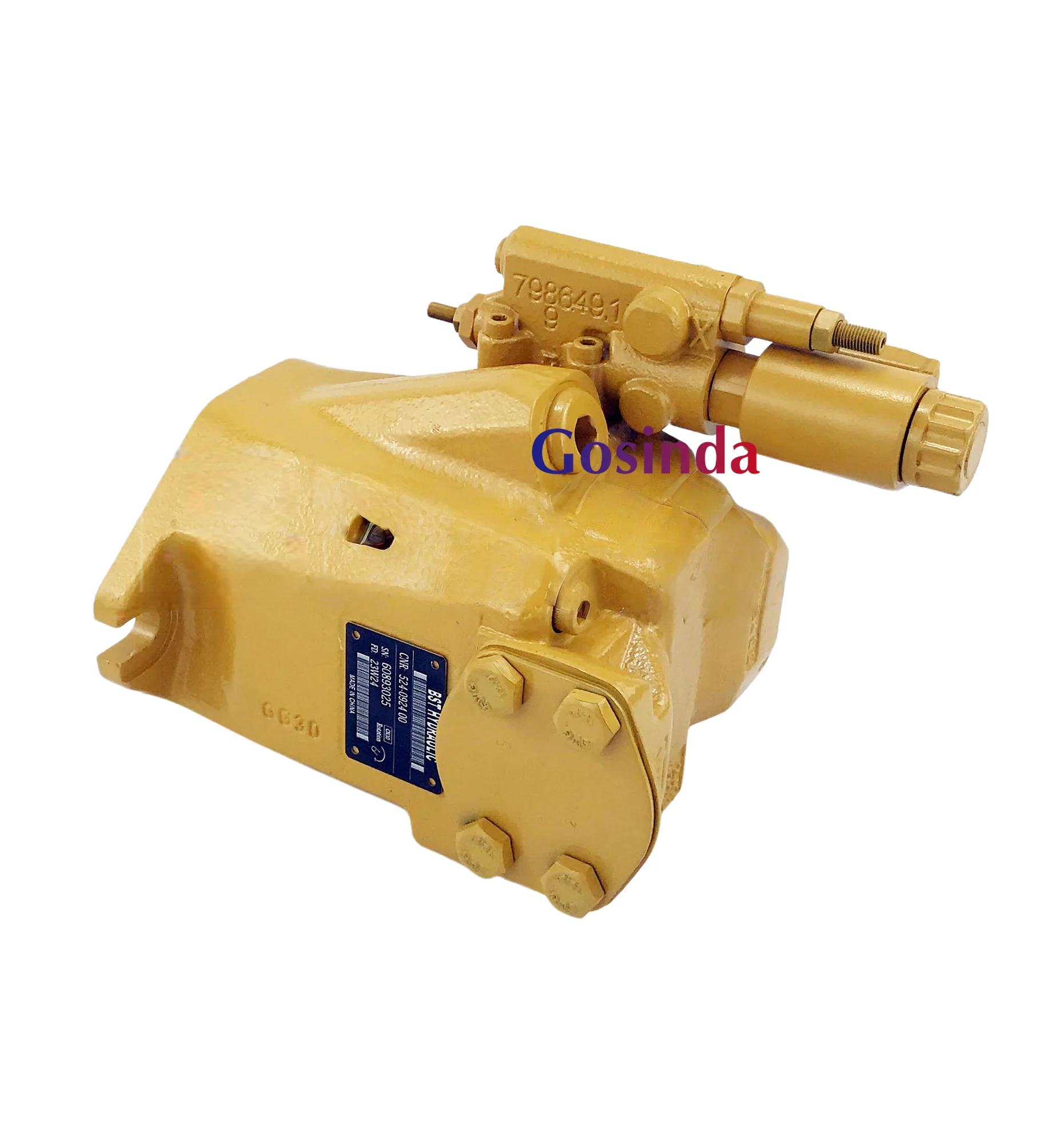 524-0924 Hydraulic Fan Pump Piston Pump for Excavator 336 340 345 349 352 Cooling System Replacement