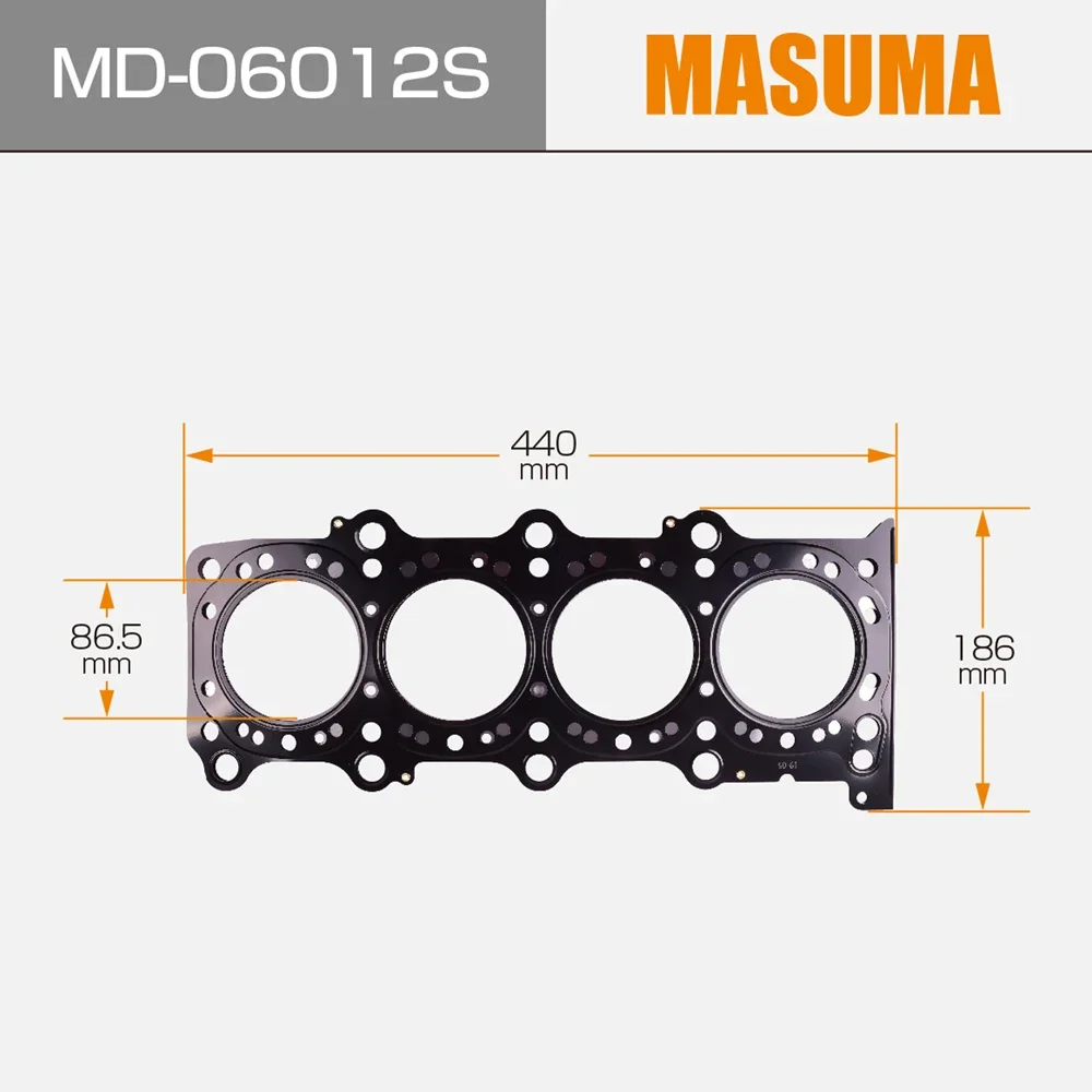 MD-06012S Parts Cylinder Head Gasket 11141-77E01 11141-77E02 11141-77E00 For SUZUKI CULTUS CRESCENT