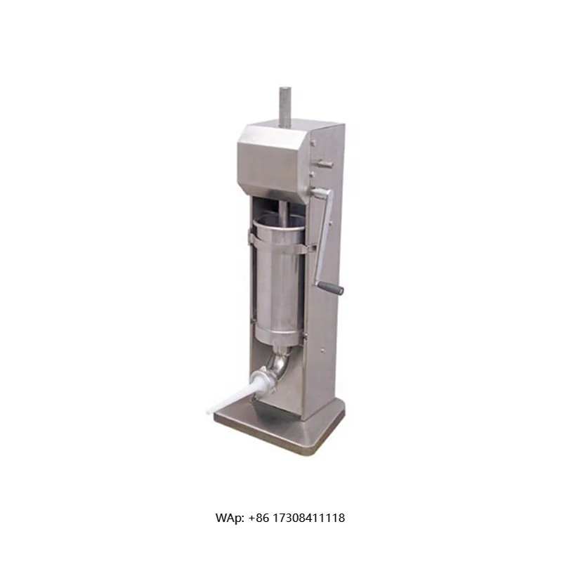 15L Manual Vertical Manual Sausage Aberdeen Enema Hot Dog Machine Stainless Steel