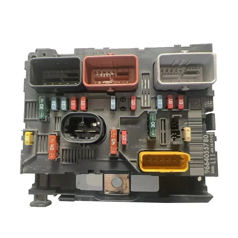 6500FH 9664055780 9664826080 Fuse Box Control Unit Assembly For Peugeot 307 Citroen C4 Low Configuration BSM L11=L04