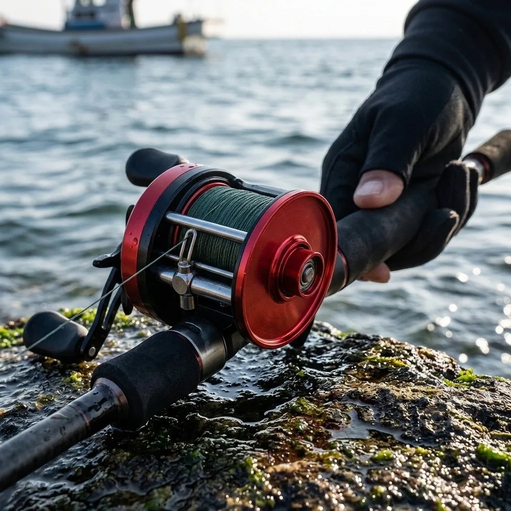 Long Shaft Spool Replacement for Abu MAX Reels Engineered for Better Control Accuracy and Reduction While Casting