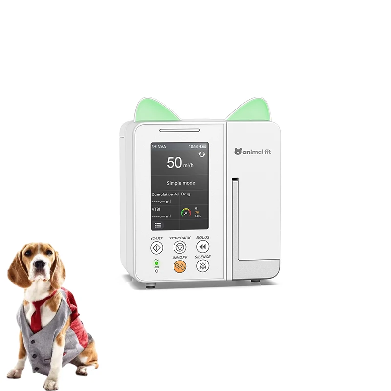 Veterinary volumetric Infusion Pump For Pet Animal Cat Dog Vet Clinic Veterinarian Feline Canine with warmer