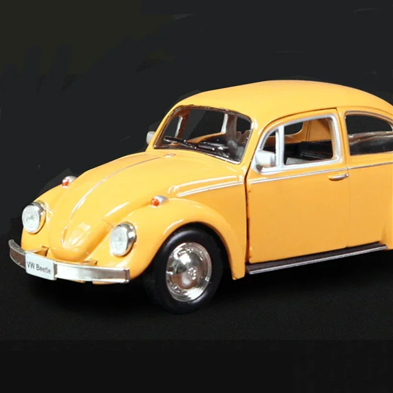 Volkswagen coccinelle 1/36 – véhicule en métal moulé sous pression, Collection de jouets pour garçons, cadeau de noël, décoration de la maison, 1967