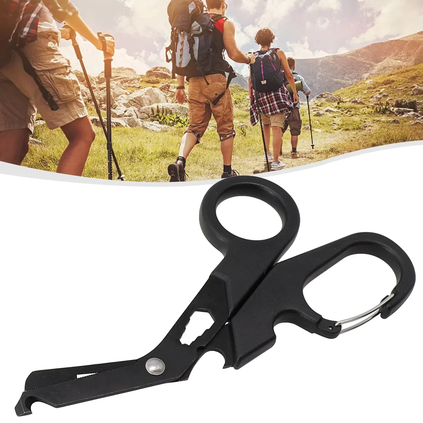 

Camping Hiking Rescue Scissors Multifunctional Tool Rescue Scissors Shears Tool Trauma Camping Hiking Multifunctional