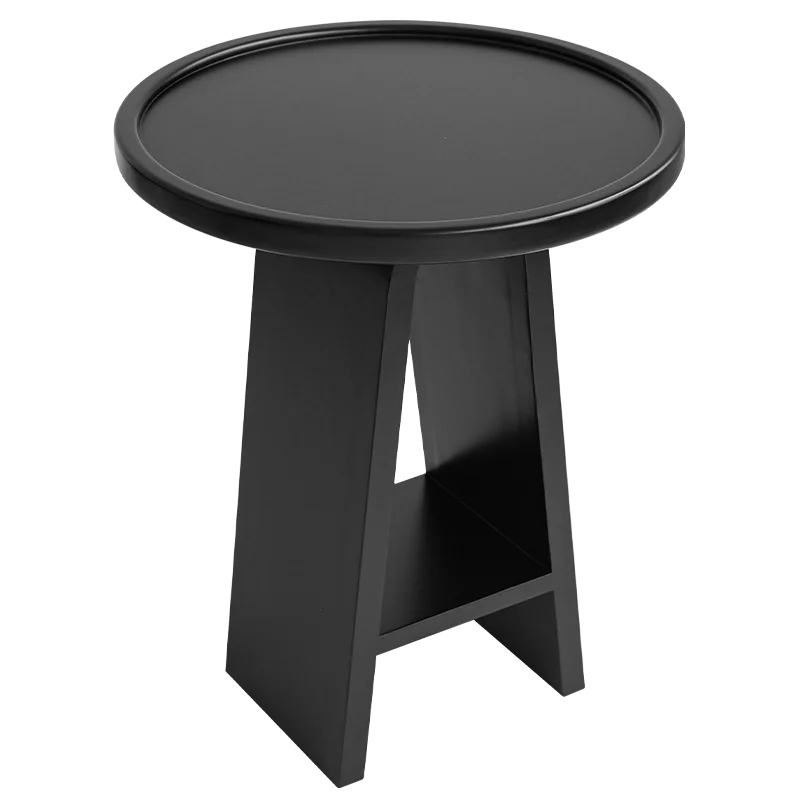 wood coffee table for Bedroom small apartment sofa end table light luxury beside table Small furniture