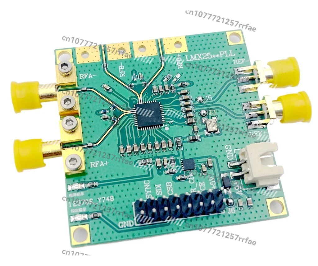LMX2594 Frequency synthesizer development board PLL phase-locked loop 10M-15GHz high-frequency microwave signal source factory