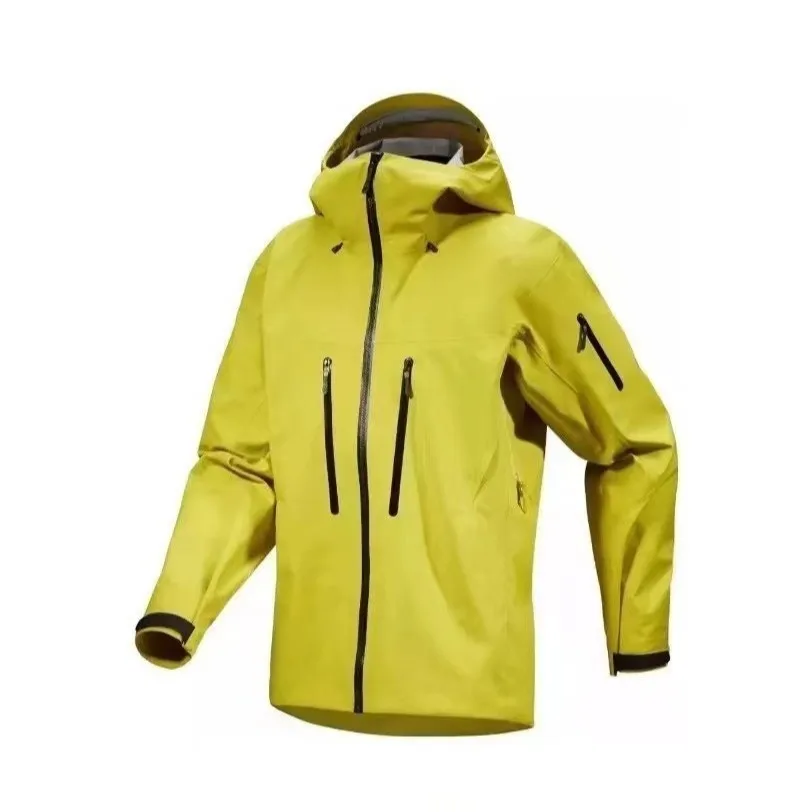 

New High-quality Breathable Outdoor Casual Hard Shell Downproof Windproof Hiking Clothes Men's Skinwear Autumn