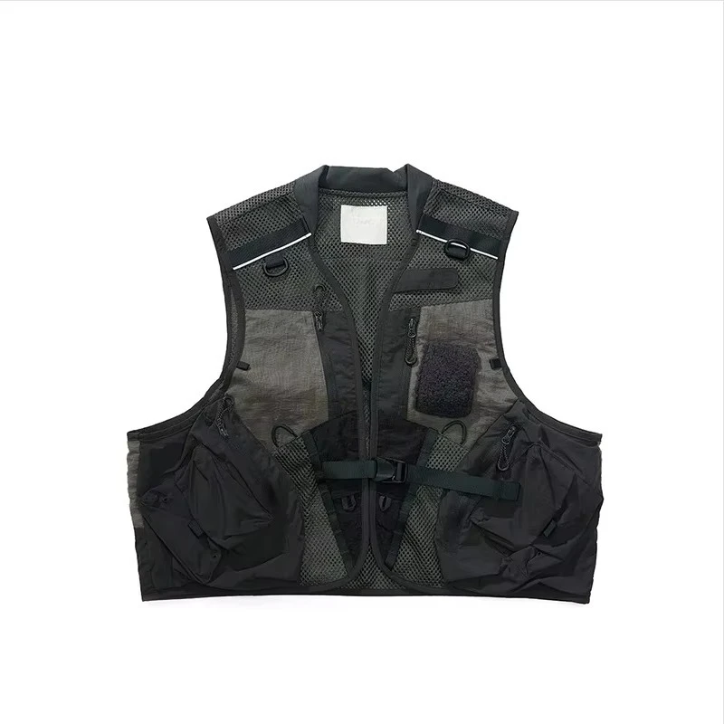 Multi Pocket Fly Fishing Vest Backpack Combo Multifunctional Integrated Tackle Vest For Remote Anglers With BTI Mark