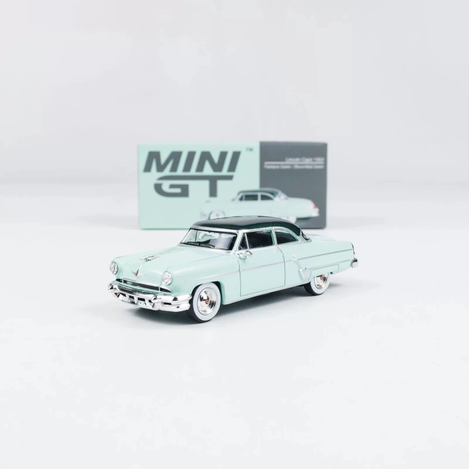 TSM Mini Gt 1/64 Minigt 623 Capri 1954  Bloomfield Green Die-cast Alloy Car Model Collection