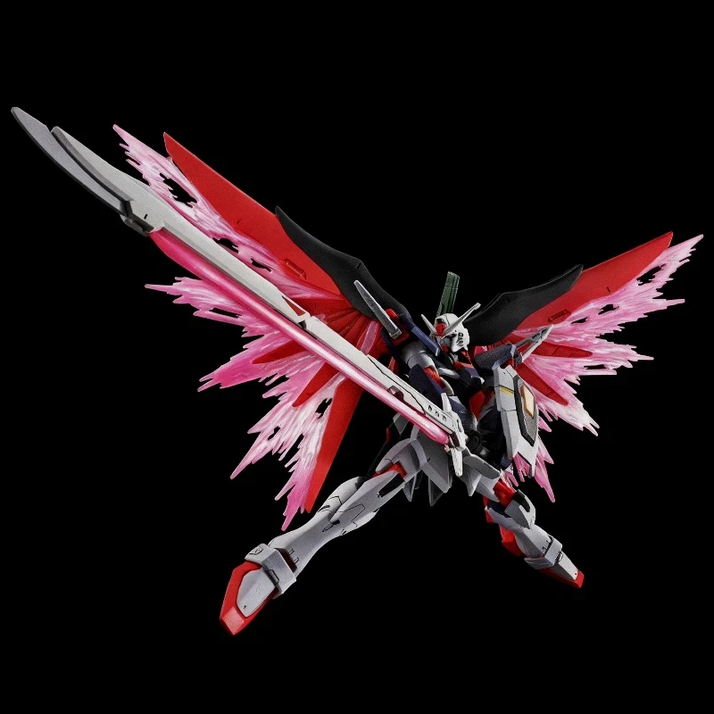 

1/144 HG Destiny Spec II Final Battle Image Color Assembly Model Kit Seed Action Figure Deep Blue Armor Collectible Toy Boy Gift