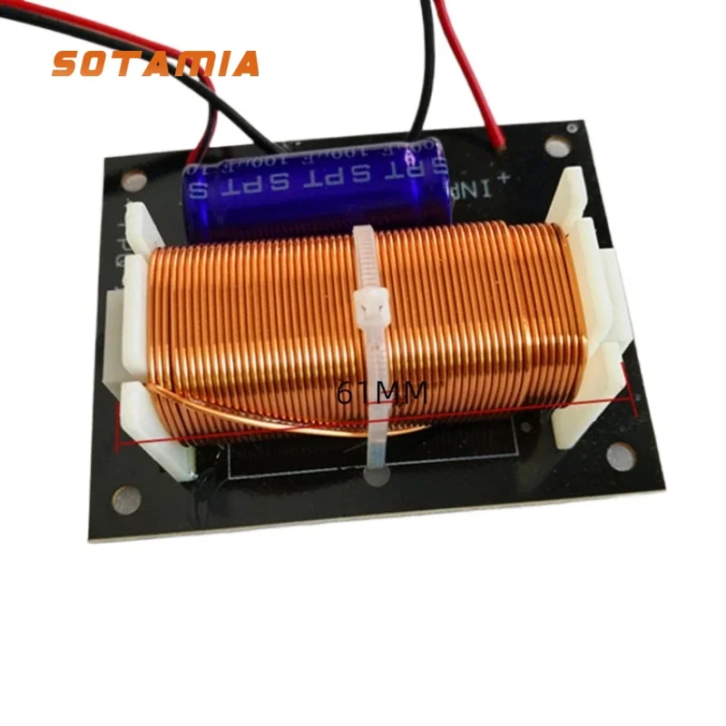 SOTAMIA 1Pcs 300W Audio Speaker Crossover Pure Subwoofer Crossover Frequency Divider Filter Loudspeaker DIY Home Theater