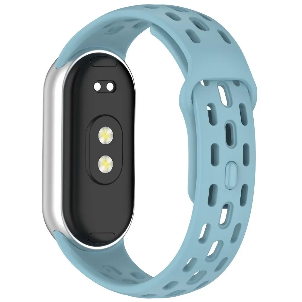 New Soft TPU Strap Breathable Replacement Smart Watch Band Accessories Sport Bracelet Wristband Belt for Mi Band 10 9 8