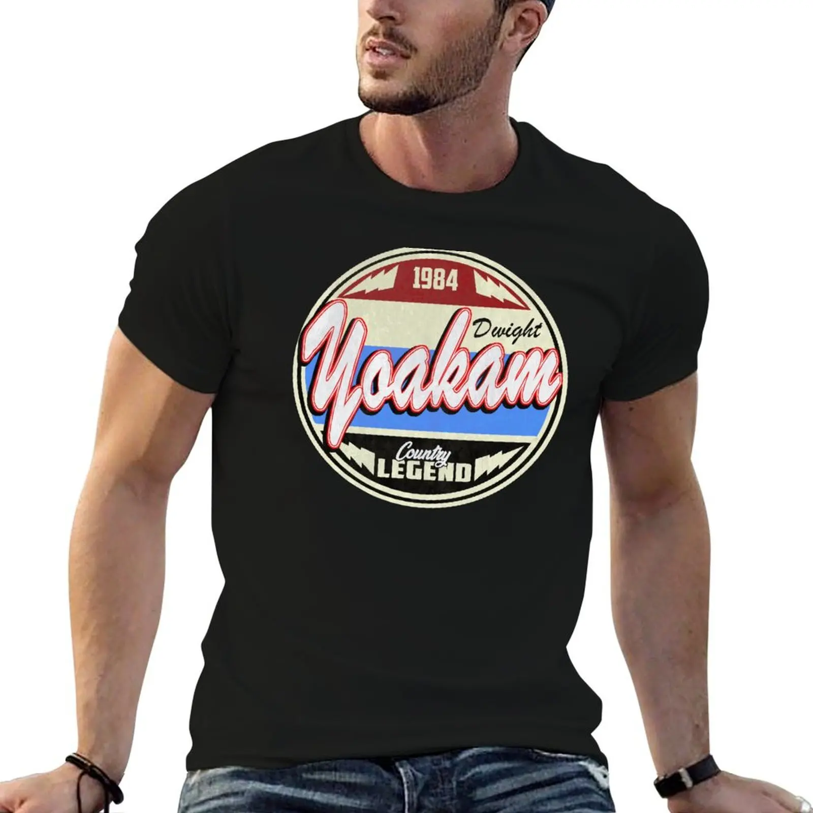 

fit shirts for slim prints 1984 shirts Yoakam Since t with Badge t T-Shirt man