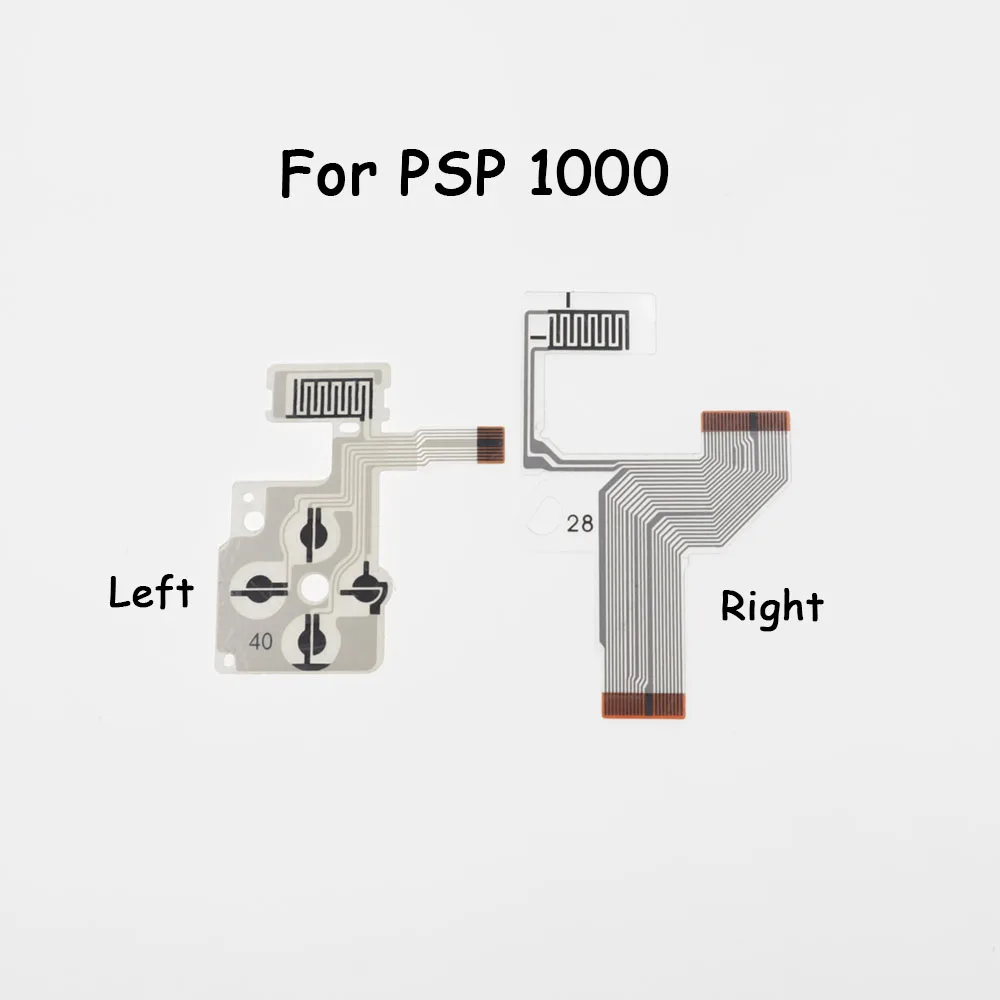 1Set L/R Trigger Volume Key Flex Cable Keypad Repair Parts For PSP 1000 2000 3000 E1000 Game Console