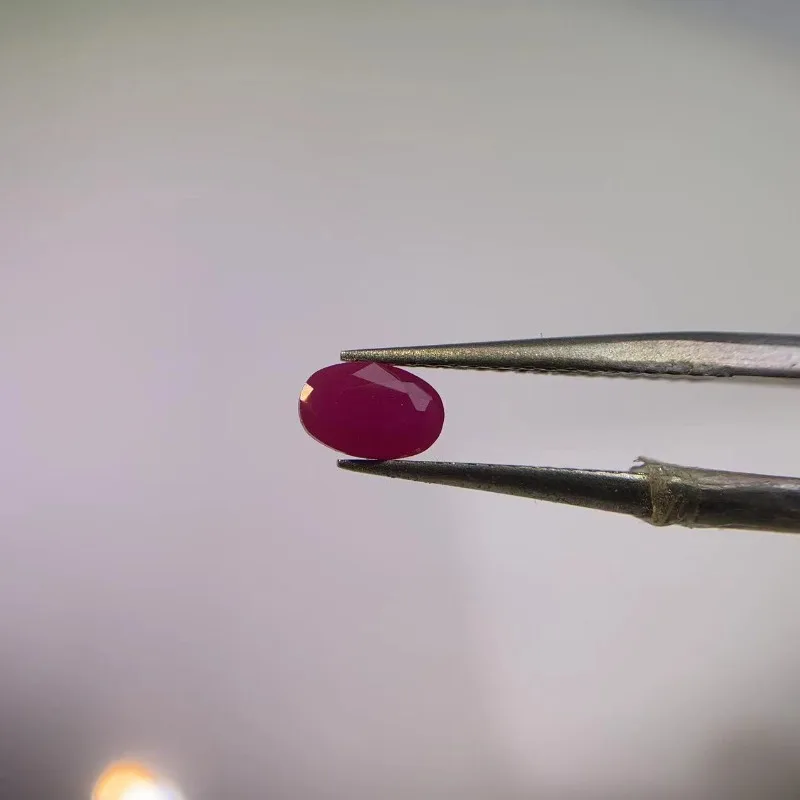 4x6mm Natural Artifical and Natural Ruby for Fine Jewelry DIY for Earring and Ring and Pendant