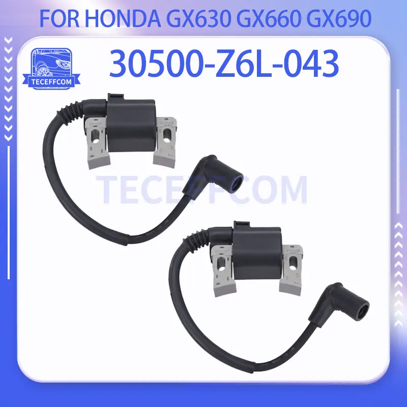 30500-z6l-043-イグニッションコイルホンダ-gx630-gx660-gx690-gxv630-gxv660-エンジンオートバイ点火システム交換自動車部品