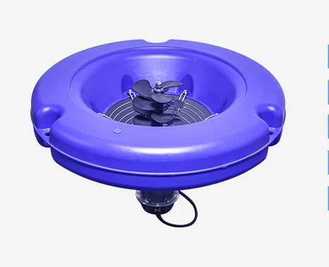 2.2KW Outdoor Aquaculture Pump & Motor Energy Saving Fish/Shrimp Pond Aeration Machine with Active Water Surge