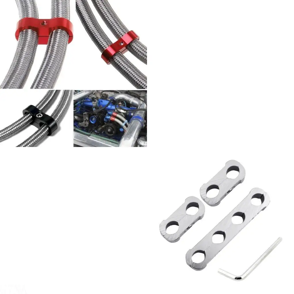 G7NA 3Piece Automotive Plugs Wire Clamps Securement Easy Installation, For Car Models Increased Ignition Performancess