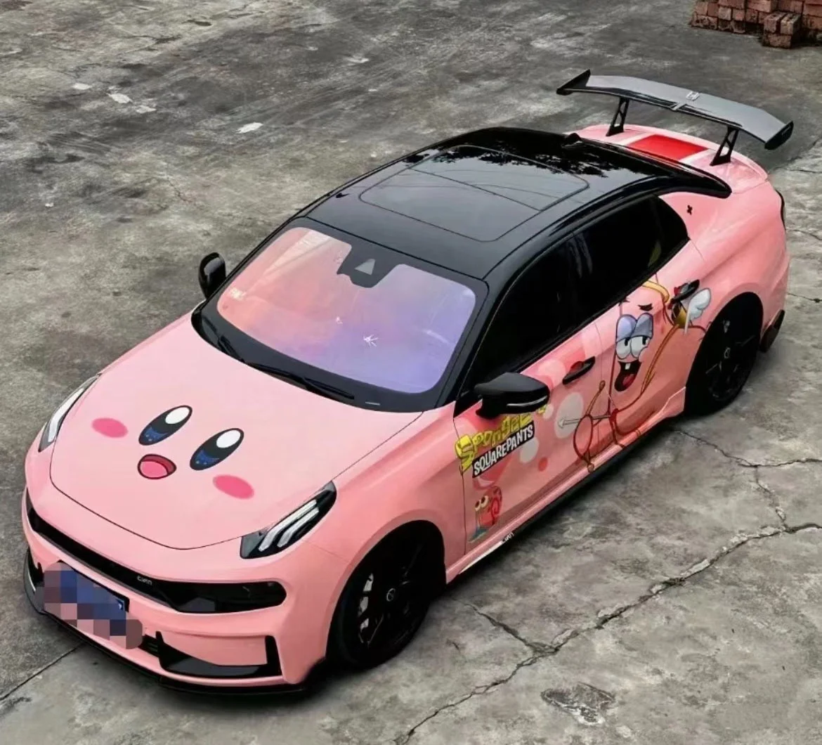 Rose Ghost 1.52*30M Chameleon Auto Glass Window Film Solar Automotive Chameleon Tint Car Window Windshield Film