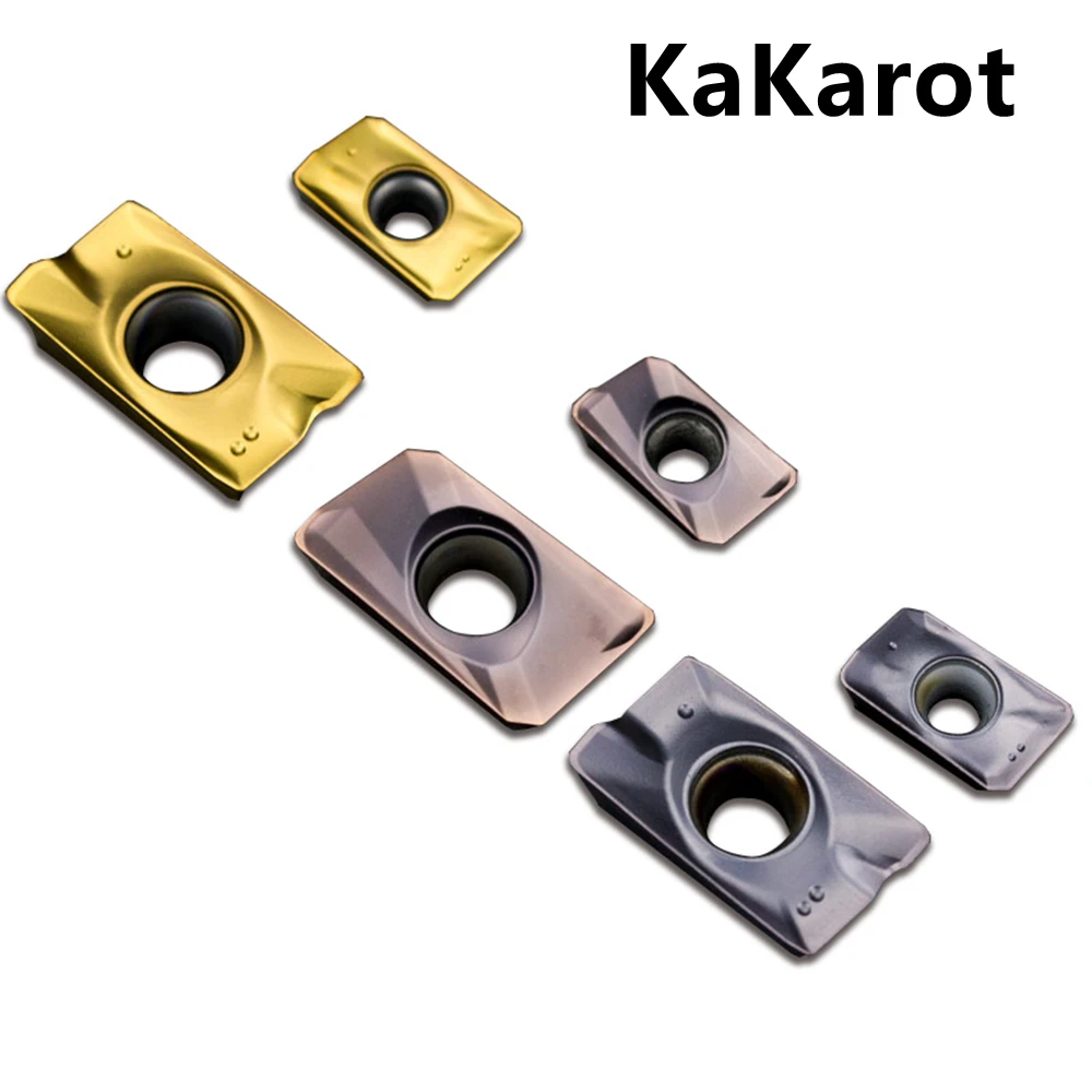 KaKarot-شفرة كربيد APMT1135 APMT1604 ، APMT1135PDER APMT1604PDER ، تستخدم لمشبك الطحن BAP300R