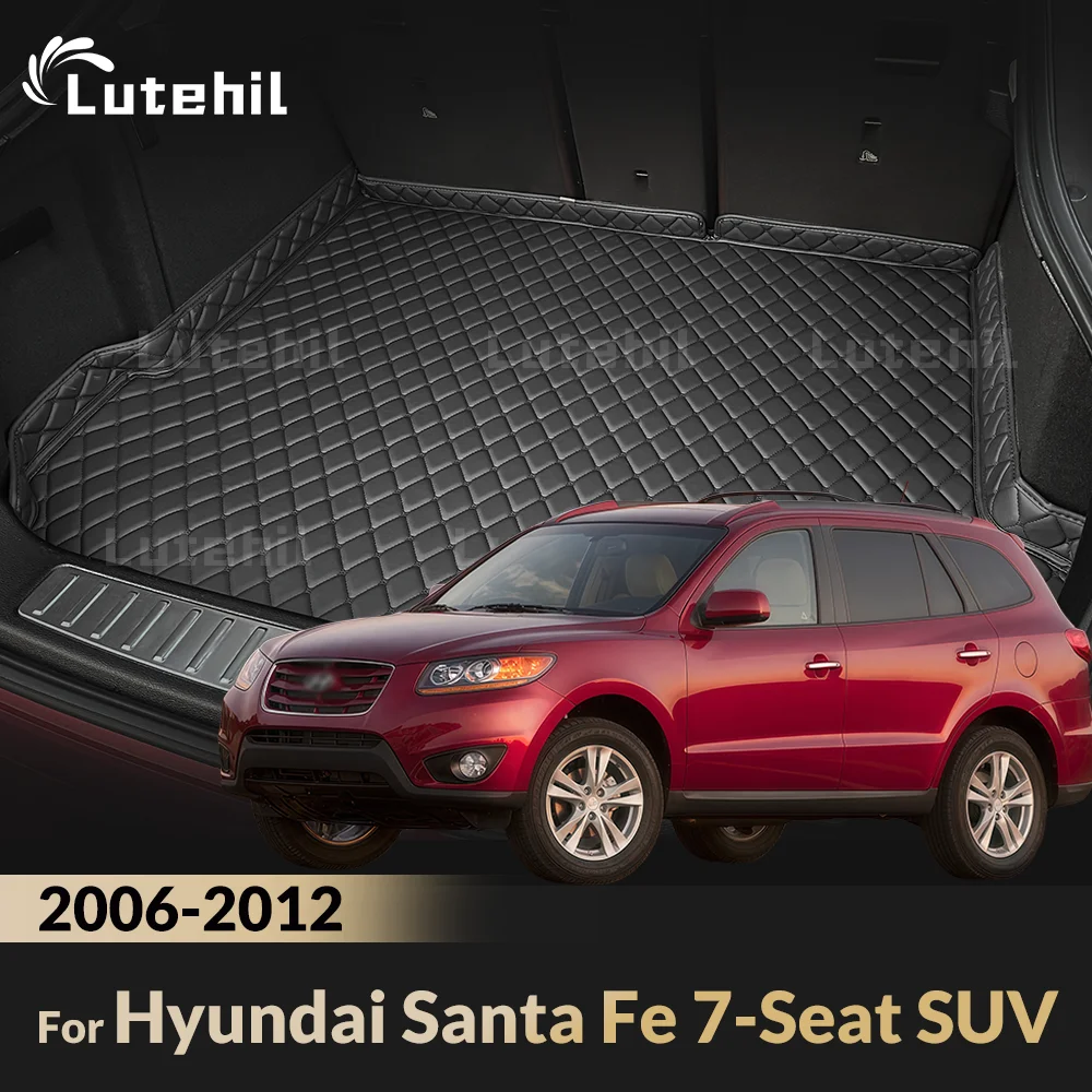 

Для Hyundai Santa Fe 7-местный внедорожник 2006-2012 годов: Коврик в багажник, индивидуальный грузовой вкладыш, автомобильные аксессуары