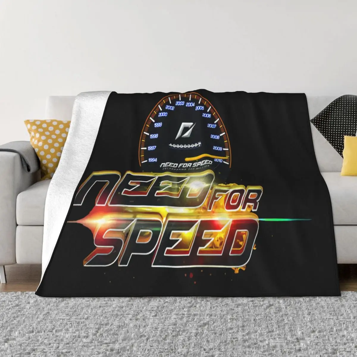 Need For Speed Nfs Celebrating 100 Million New Game Sport Made In Usa Top Youth Street Style Autumn Throw Blanket