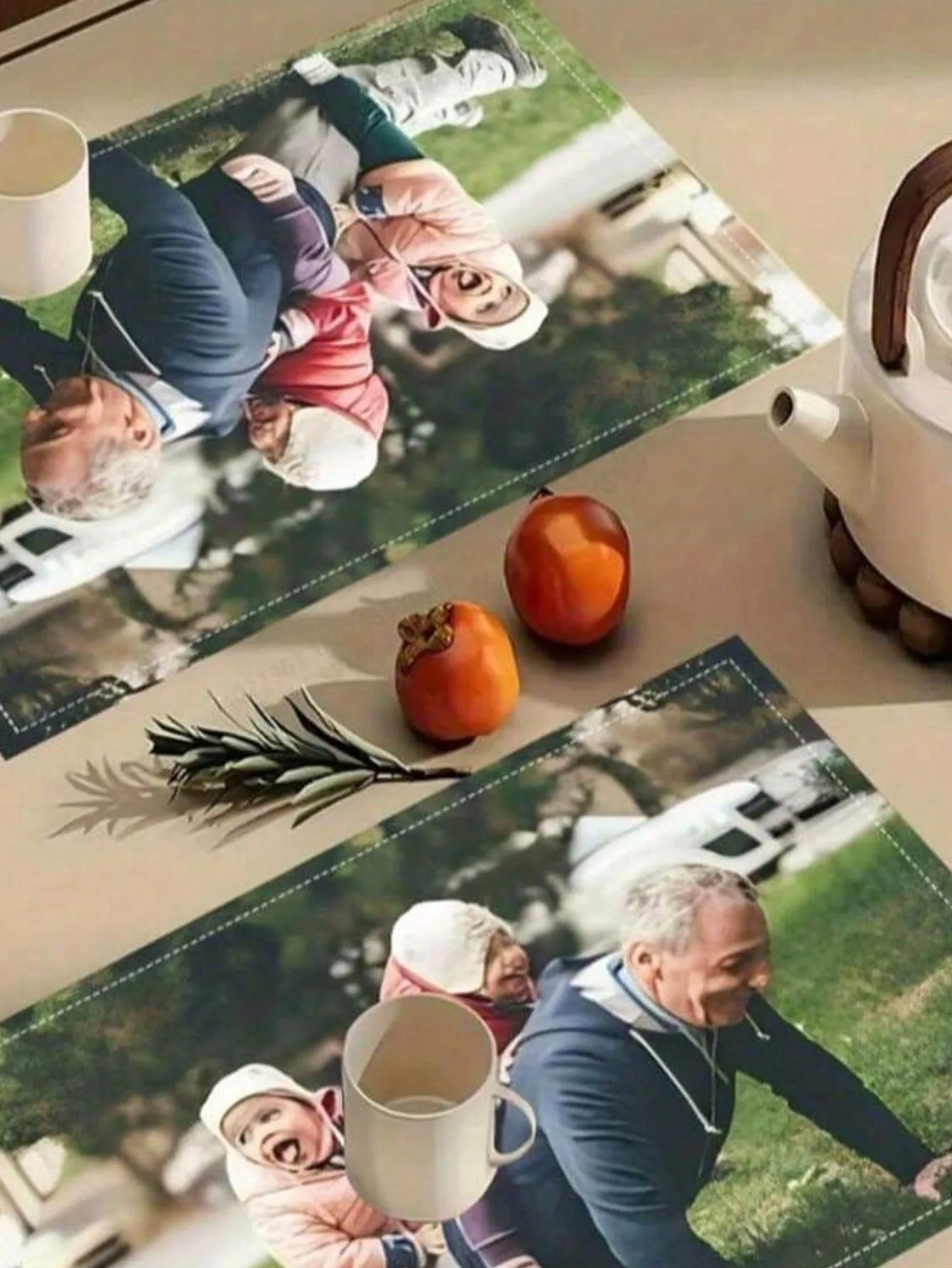 Custom Logo/Text/Pattern Placemats, Personalized Photo Placemats, Western-Style Placemats, Premium Custom Photo Placemats