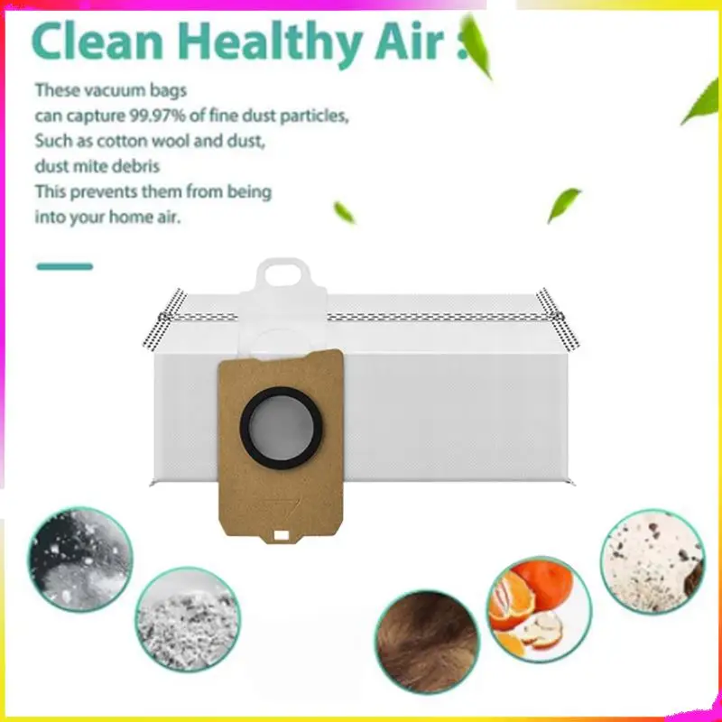 M04K 12Pcs Dust Bags For Narwal 001 12Pcs Dust Bags For Narwal 001 Trash Dust Bags Replacement Spare Parts