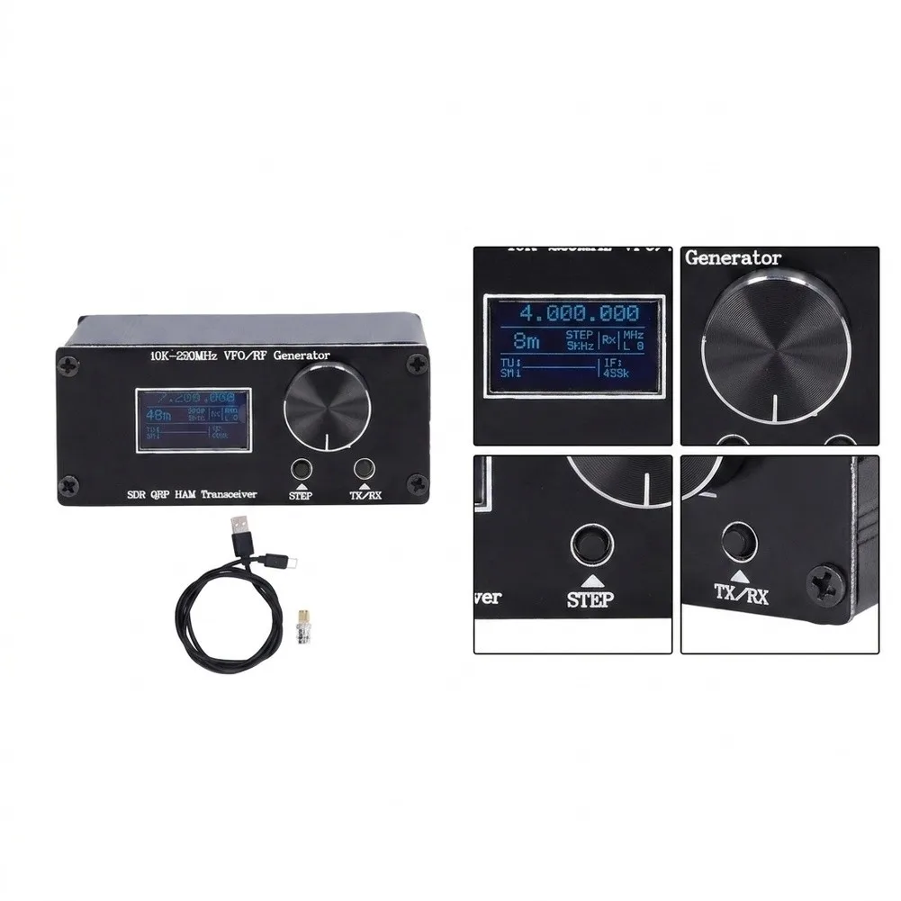 DIY VFO Kit 10K-220MHz For Frequency Oscillator for QRP Transceiver Build Local Oscillator for Superhet or DCR Receiver