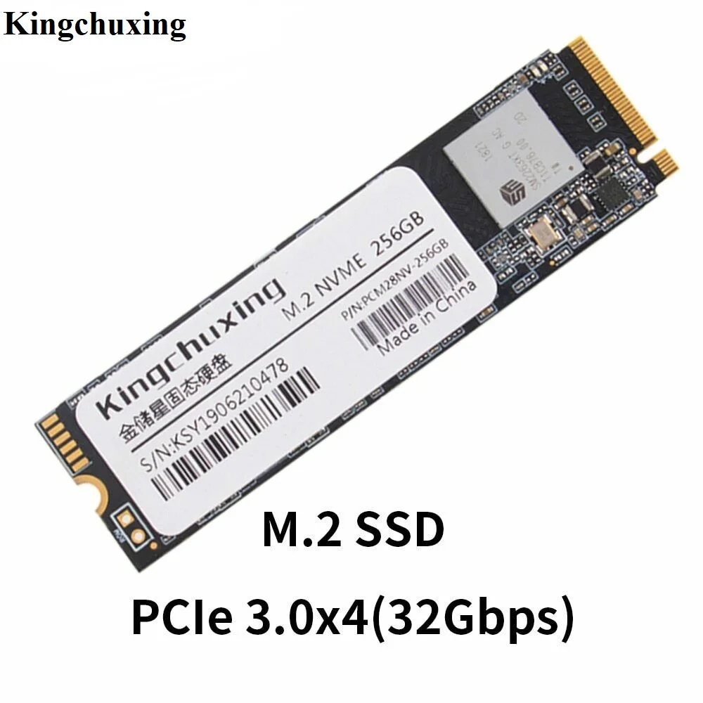 โปรโมชั่น kingchuxing SSD NVMe M2 256GB M2 NVMe SSD 512GB สถานะของแข็งภายในดิสก์ PCIe 3.0 SSD ไดรฟ์สำหรับแล็ปท็อป SSD41506