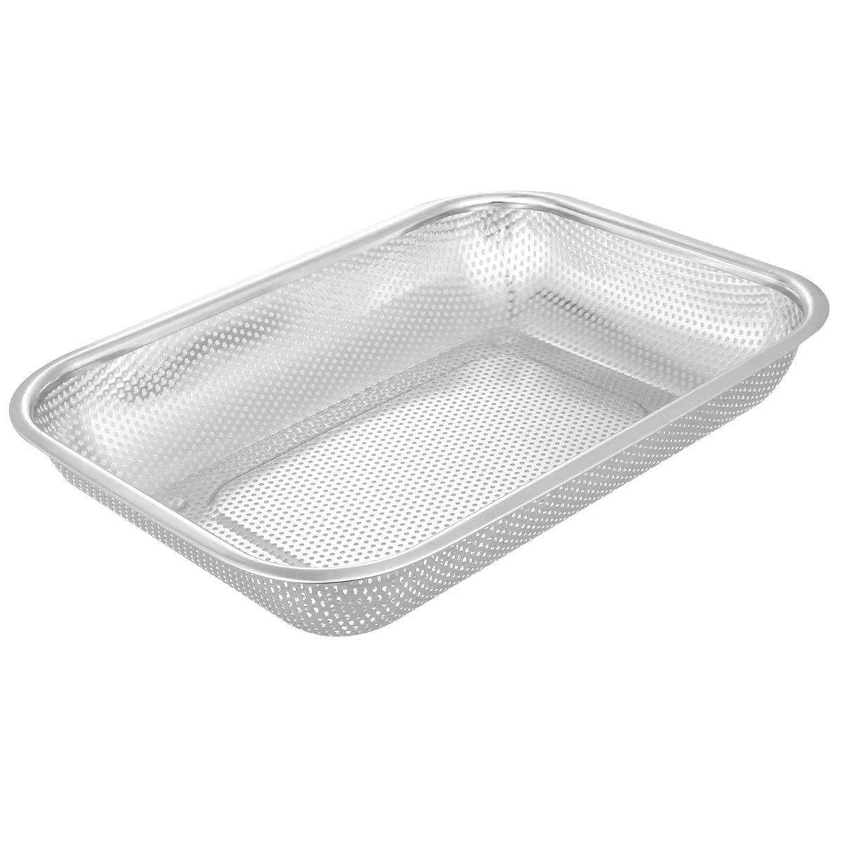 

Thickened Stainless Steel Drain Basket Kitchen Sink Strainer Washing Storage Vegetable
