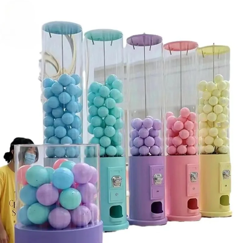 Professional Machine Capsule Vending Machine Coin-operated Large Capacity Toy Ball Dispenser Suitable for Shopping Mall Bars