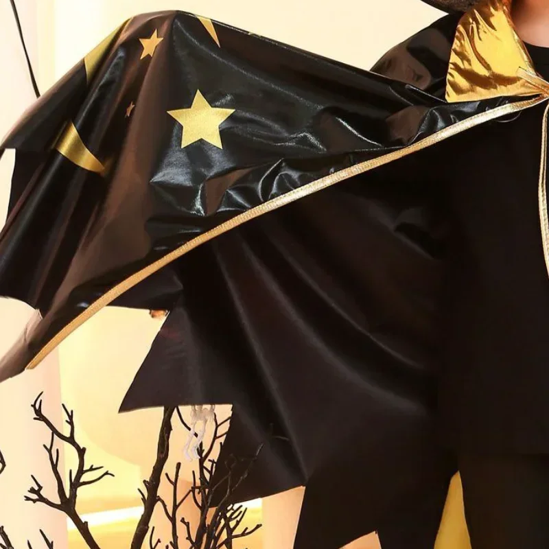 CosplayEnsemble de robe de sorcière imprimée Star Everak pour Halloween، زي de cosplay pour fille et garçon، وثيقة bloqu