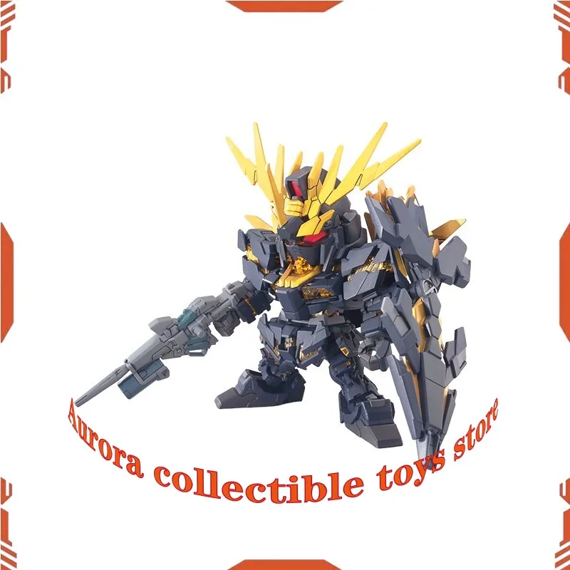 

В наличии Bandai BB Warrior 391 Единорог Gundam 2 Banshee Destiny Muse Gundam Модель Соберите праздничные подарки