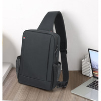 13 Inch For Ipad Pro 13 7th Gen 12.9 Air 13 2024 A2903 A2898 Waterproof Crossbody Shoulder Bag Chest Bag Casual Sling Bag