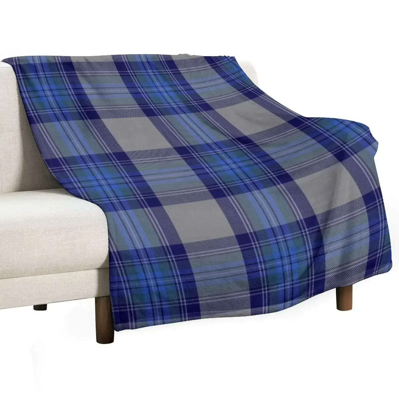 Bennett Scottish Clan Tartan Throw Blanket Shaggy For Decorative Sofa Blankets