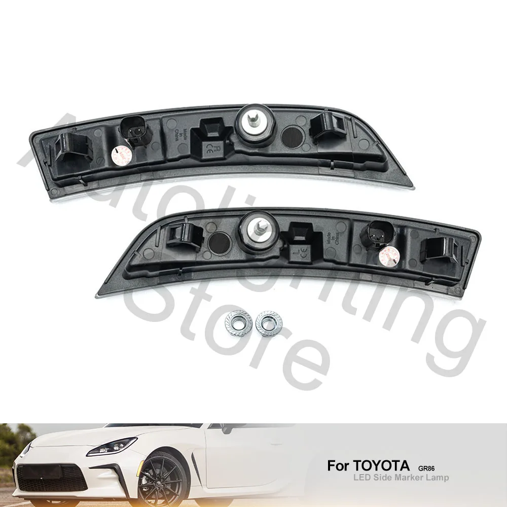 Toyota gr86 2022 2022 Satif brz用2x LEDサイドマーカーライト