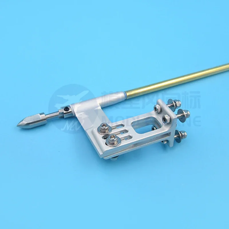 Ship Model 4mm Integrated Flexible Shaft Set + Shaft Bracket Assembly Brushless Electric Boat Shaft Bracket