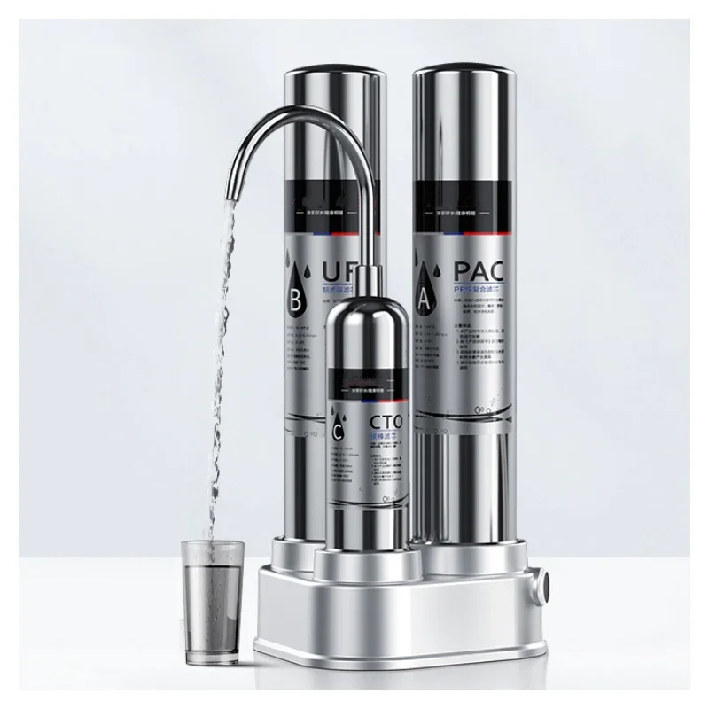 

Kitchen Table Water Filter 304 Stainless Steel Ultrafiltration Water Purifier Direct Drinking