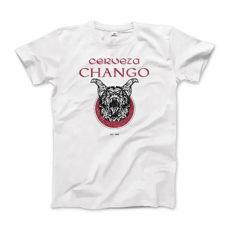 Camiseta con diseño artístico de Cerveza Chango