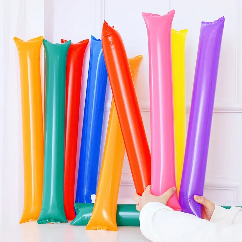 

24pcs Inflatable Clapper Cheerstick Sticks - Balloon Cheering Stick Noise Maker For Concert Party Event Celebration