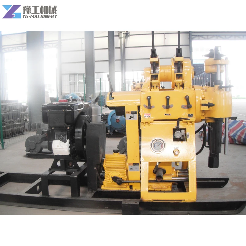 High Speed Water Well Core Drilling Rig Machine Construction Rock Concrete Drill Rig Sampling Coring Water Well Drilling Rig