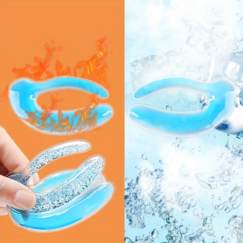 Koud Kompres Gel Oogpleister Fysieke Koeling Dubbel Ooglid Oog Koud En Warm Kompres Gezichtsverzorging Tool Voor Schoonheid En Persoonlijke Verzorging