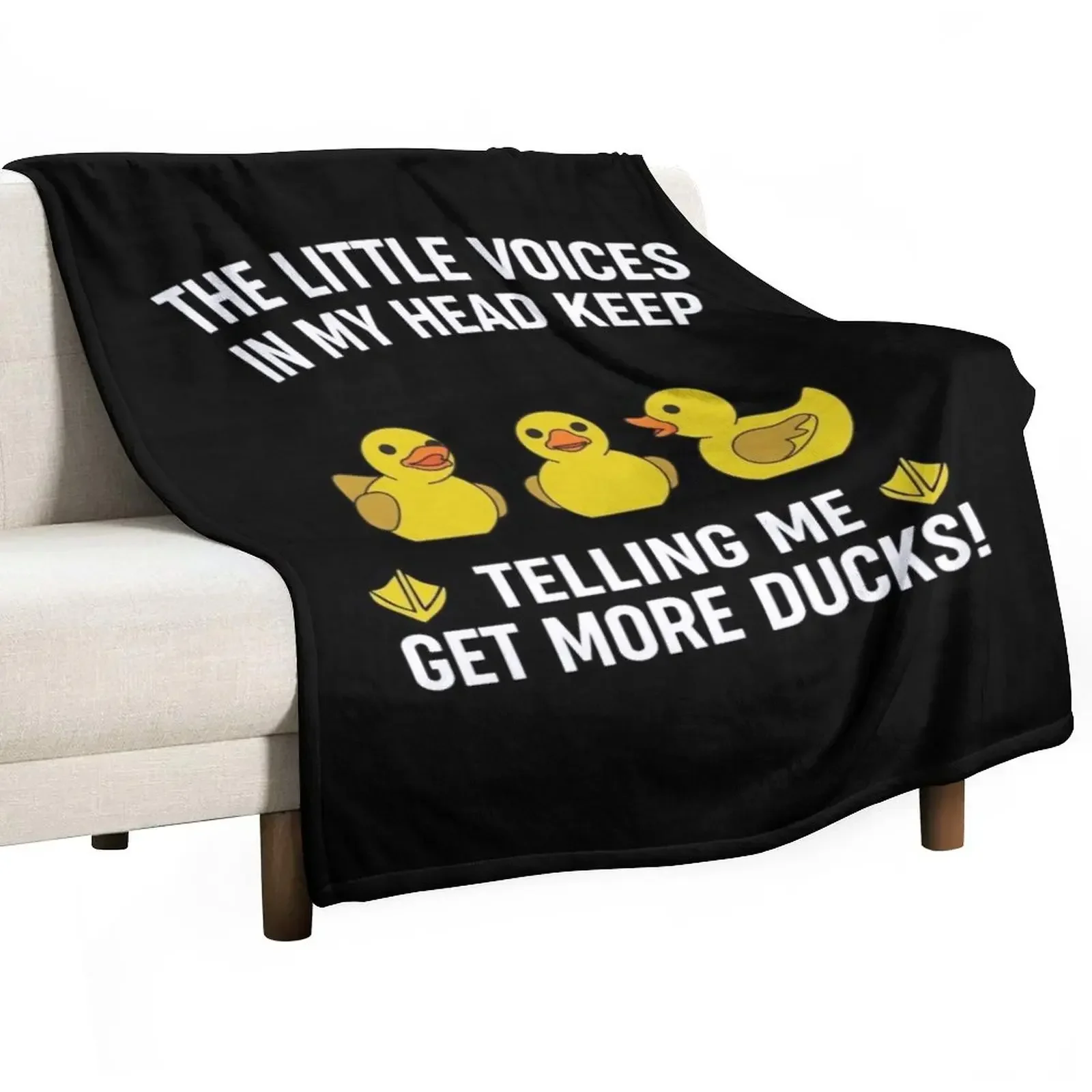 Funny Rubber Duck Quack Duck Throw Blanket valentine gift ideas Furry Soft Beds Heavy Blankets