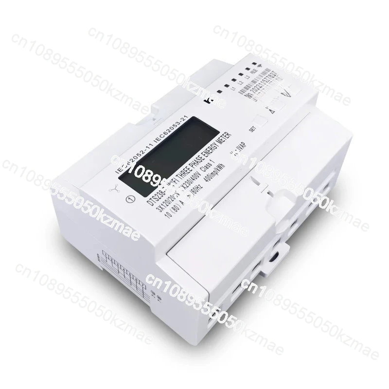 Elektrische Tuya Smart Drie Fased WiFi/RS485 Energiemeter Din Rail Current Voltage Power Display DTS238-7